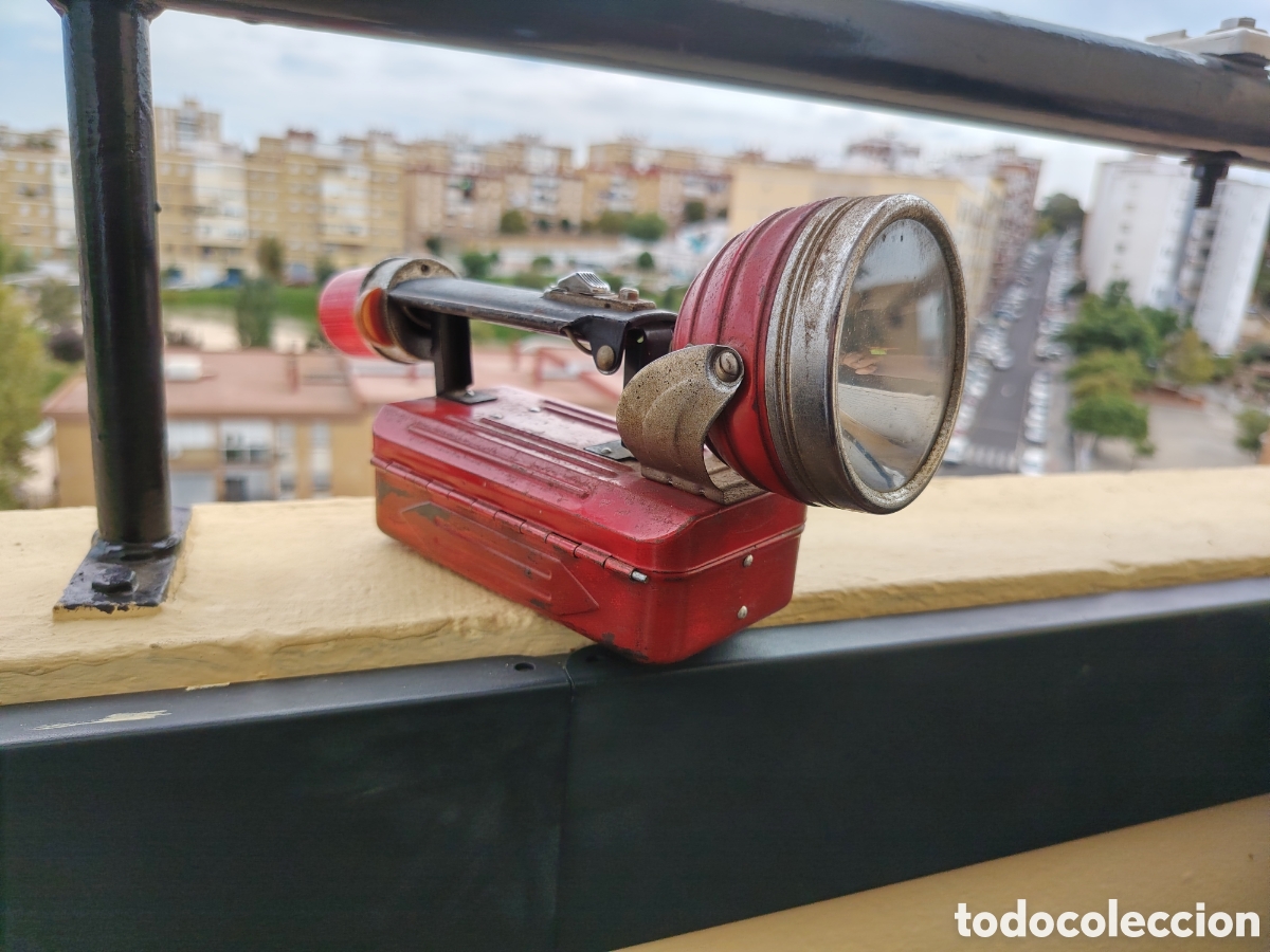 Antig&uuml;edades: ANTIGUA LINTERNA CON SE&Ntilde;ALIZACION - Foto 5