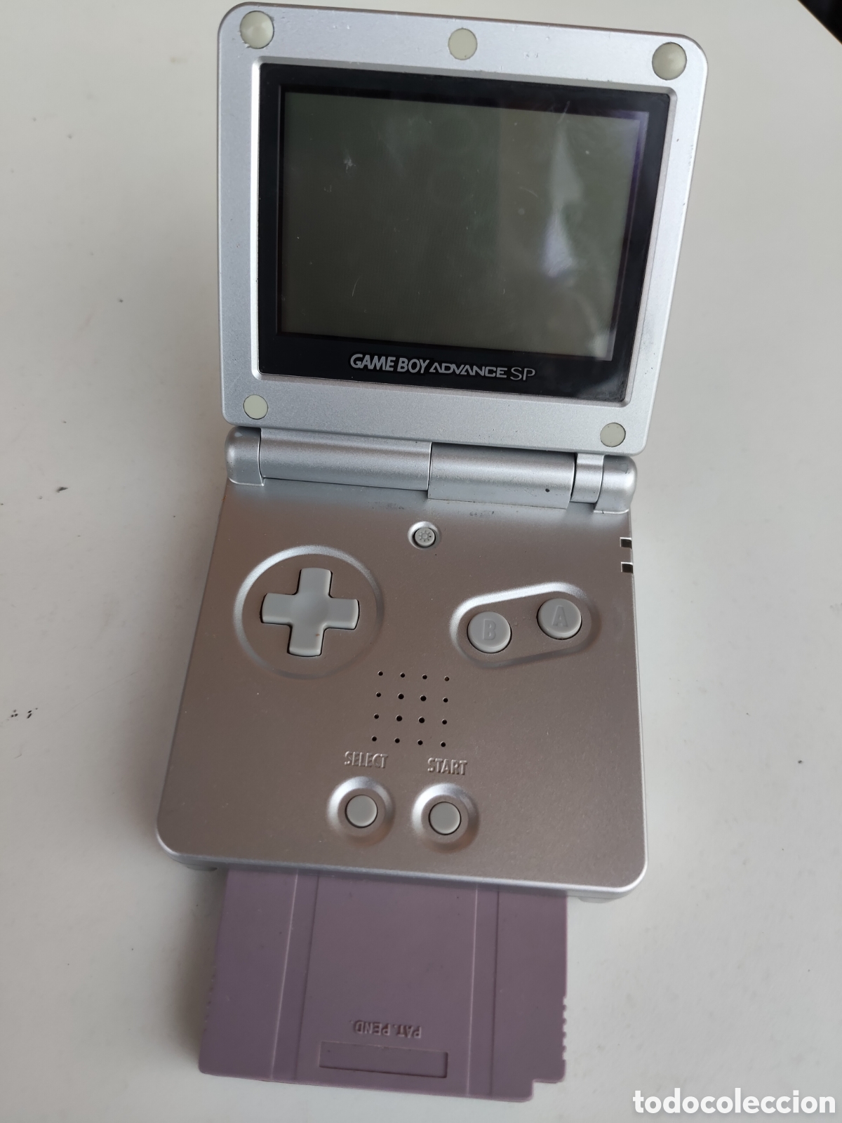 Antig&uuml;edades: Game boy Advance SP funcionando