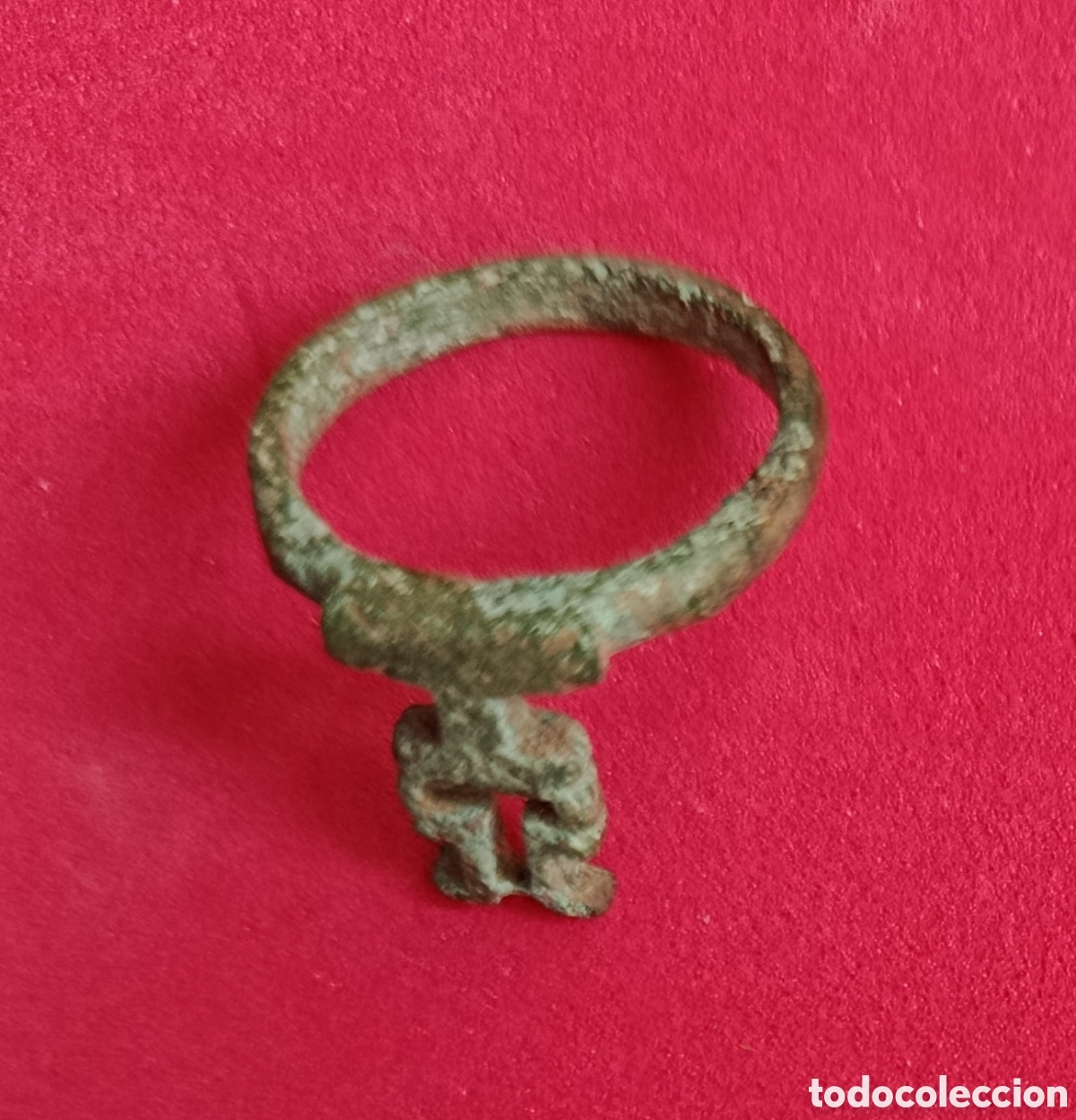 Antig&uuml;edades: ROMA. BONITO ANILLO-LLAVE DE BRONCE. I-IV C. d.C.
