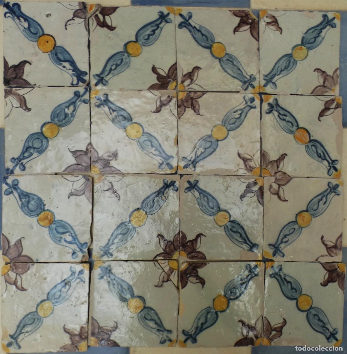 Antig&uuml;edades: Azulejo, Azulejos Portugal siglo 18/19