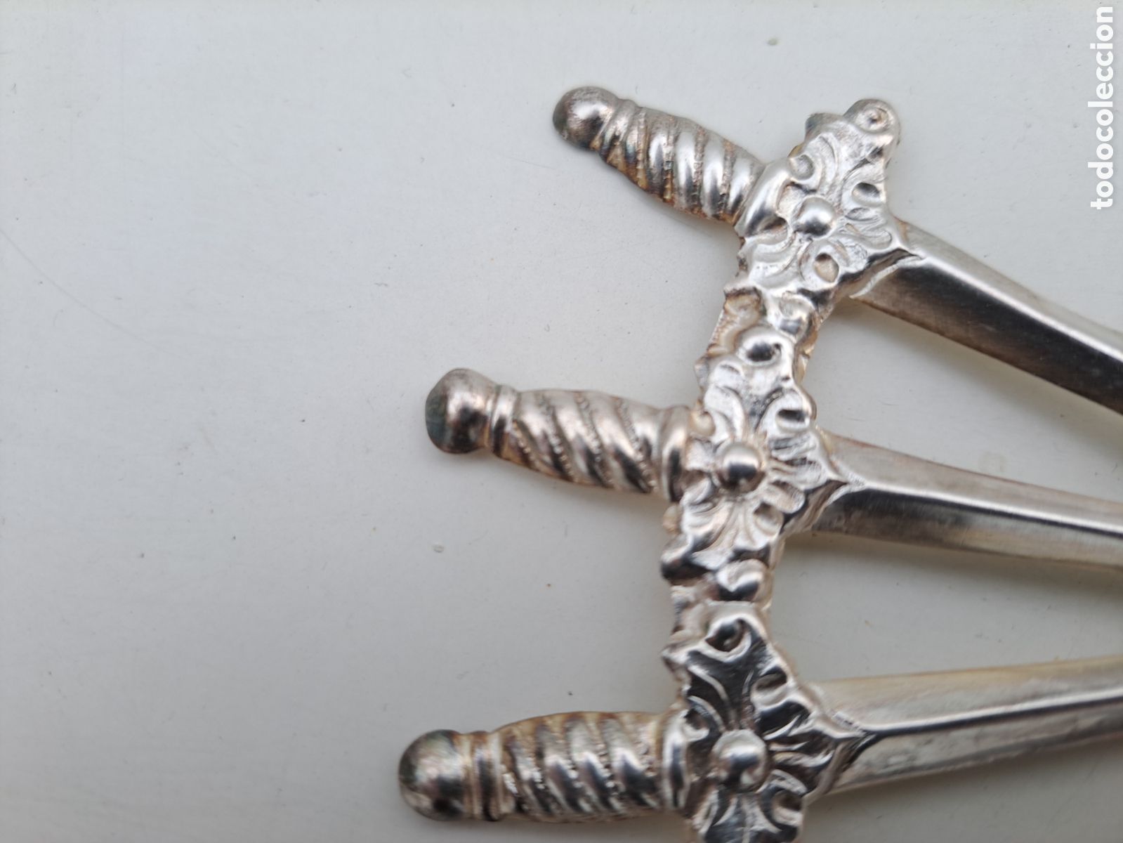 Antig&uuml;edades: CORAZON DE PLATA CON PU&Ntilde;ALES PARA DOLOROSA - Foto 7