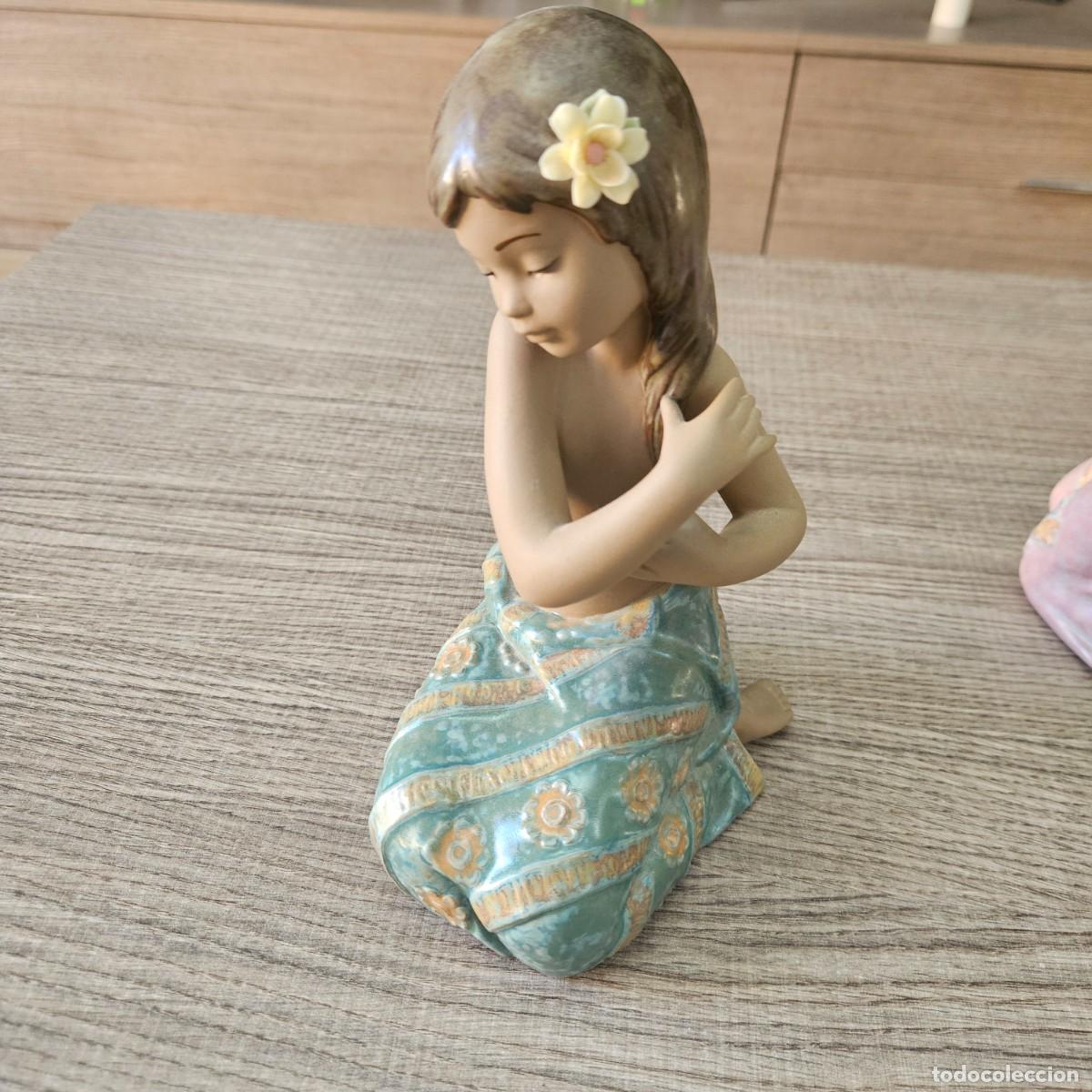 Antig&uuml;edades: Lote 3 figuras lladr&oacute;-Colecci&oacute;n Muchachas del Pac&iacute;fico(Gres) - Foto 4