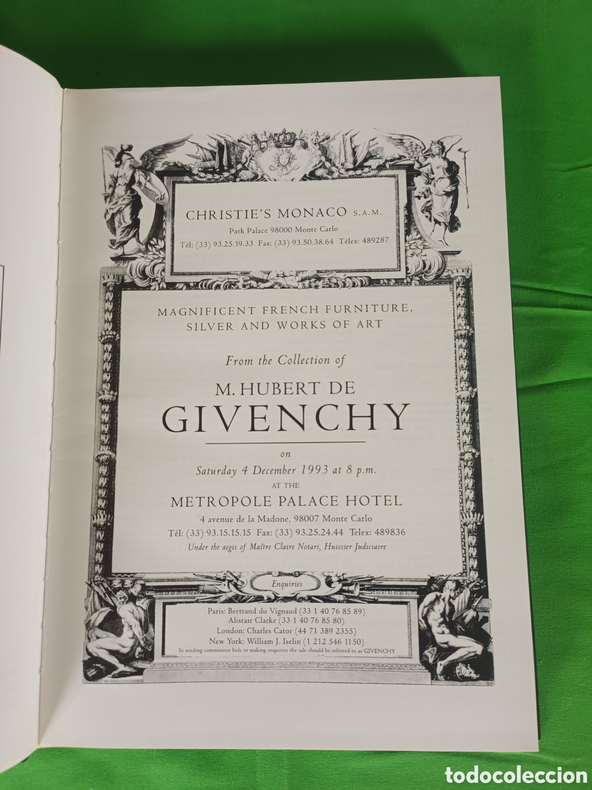Antig&uuml;edades: Givenchy 1993 catalog complete - Foto 5