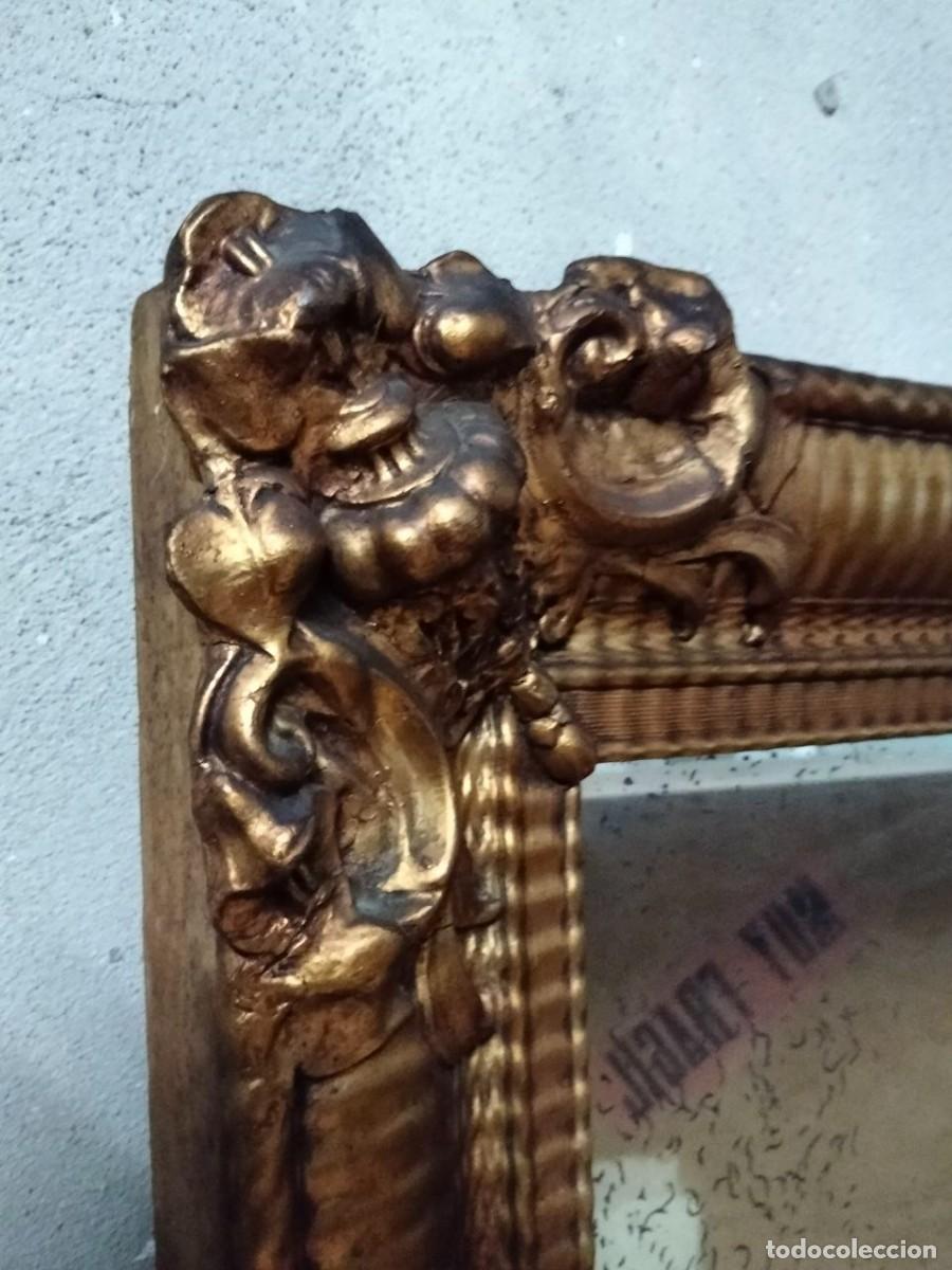 Antig&uuml;edades: Espejo antiguo de cornucopia, estilo alfonsino. - Foto 2
