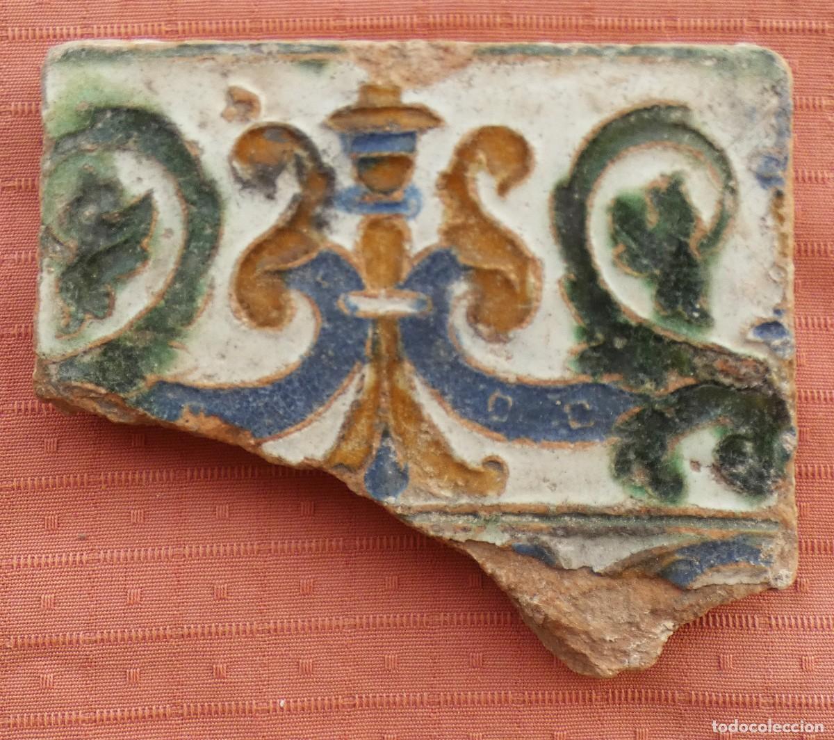 Antig&uuml;edades: Azulejo, Azulejos Espa&ntilde;ol, Toledo siglo 16