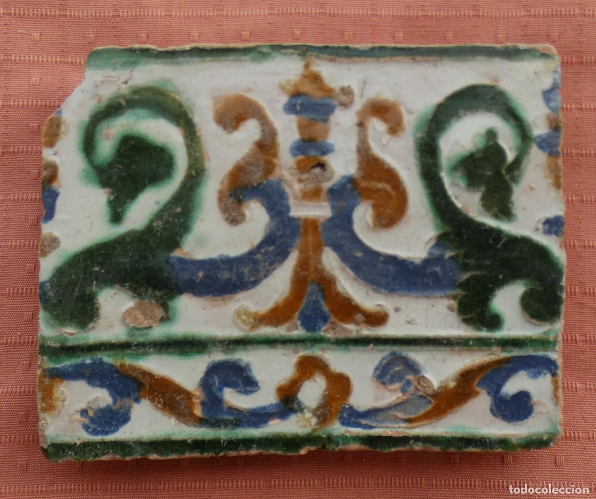 Antig&uuml;edades: Azulejo, Azulejos Espa&ntilde;ol, Toledo siglo 16