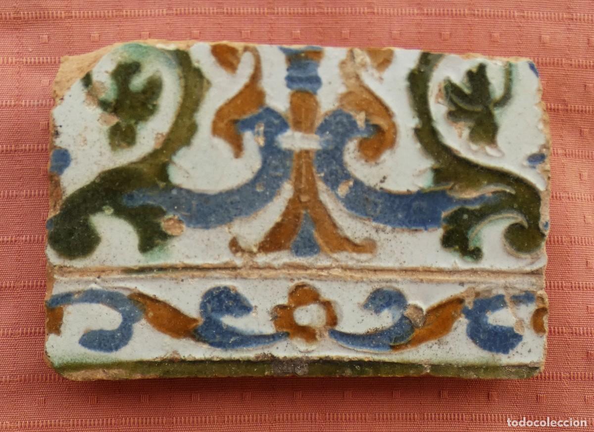 Antig&uuml;edades: Azulejo, Azulejos Espa&ntilde;ol, Toledo siglo 16
