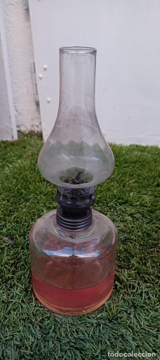 Antig&uuml;edades: A elegir : Lampadas y botellas Cristal con aceite - Foto 3