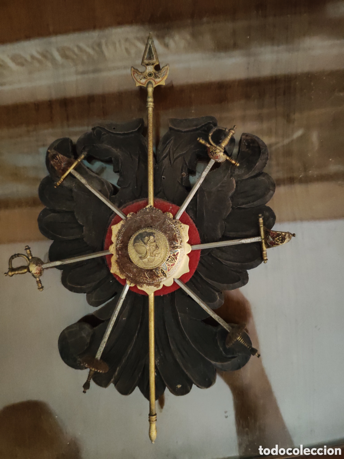 Antig&uuml;edades: Placa de pared her&aacute;ldica de Toledo - Foto 2