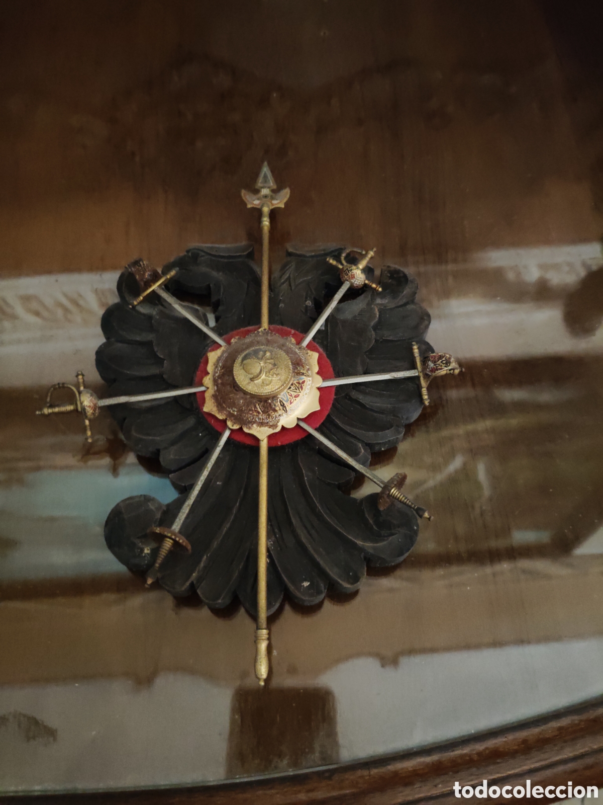 Antig&uuml;edades: Placa de pared her&aacute;ldica de Toledo - Foto 1