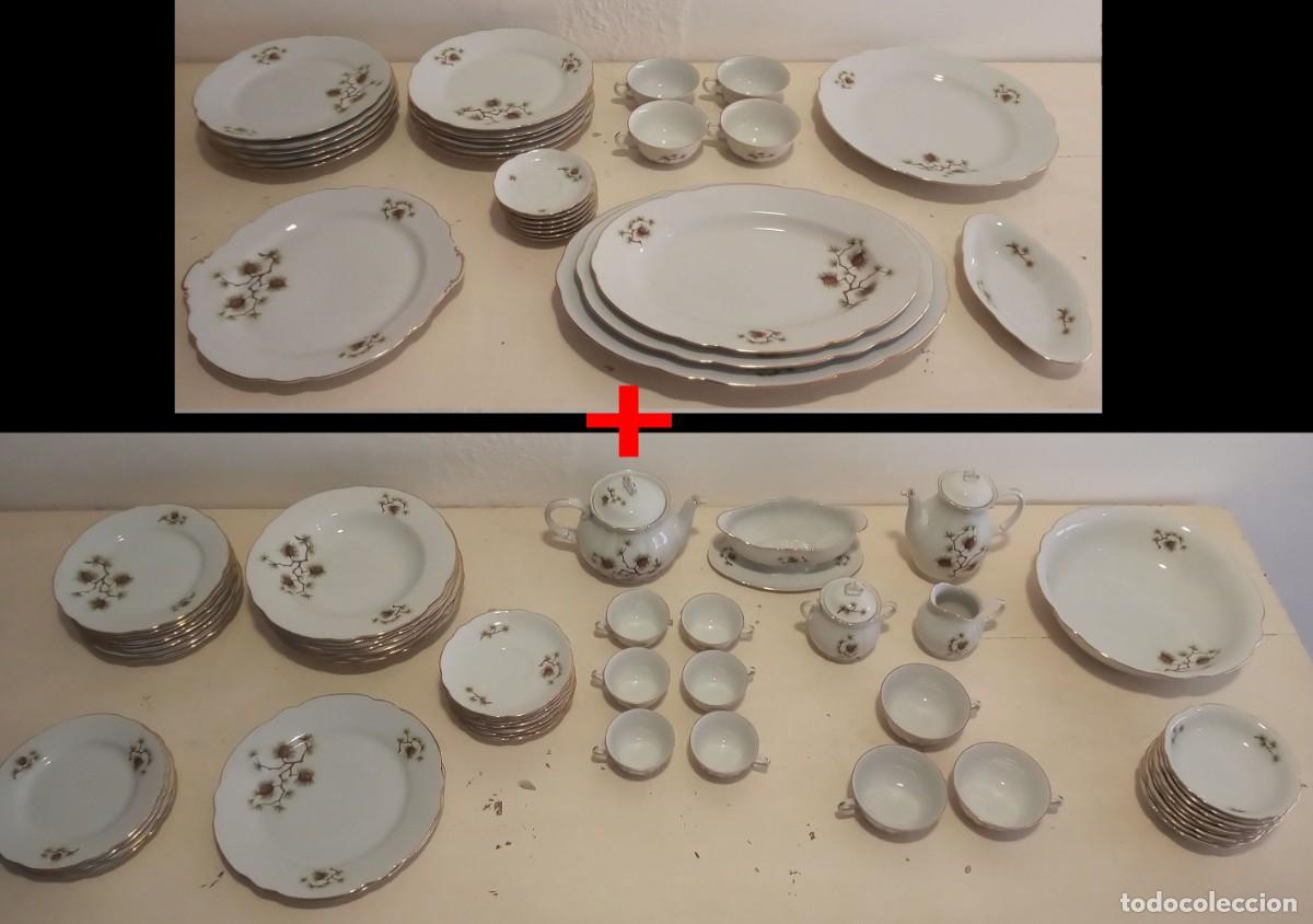 Antig&uuml;edades: VAJILLA PORCELANA VERBANO ARGENTINA 81 PIEZAS