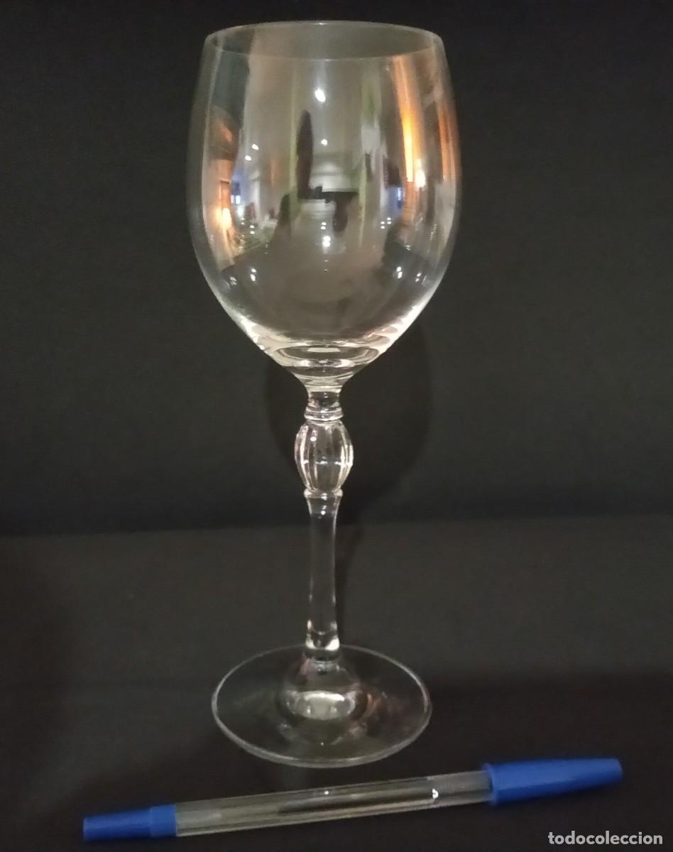 Antig&uuml;edades: SET 8 COPAS VINO TINTO SCHOTT ZWIESEL 20 CM
