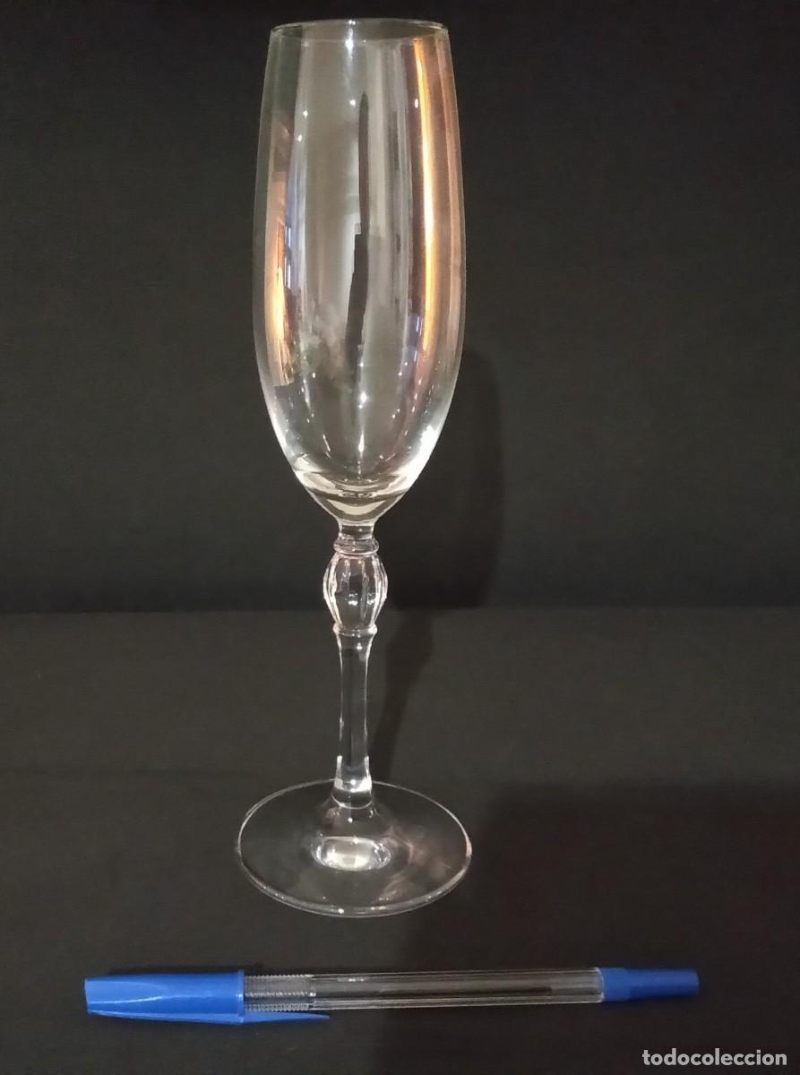 Antig&uuml;edades: JUEGO 12 COPAS CAVA SCHOTT ZWIESEL CRISTAL ALEM&Aacute;N 22CM