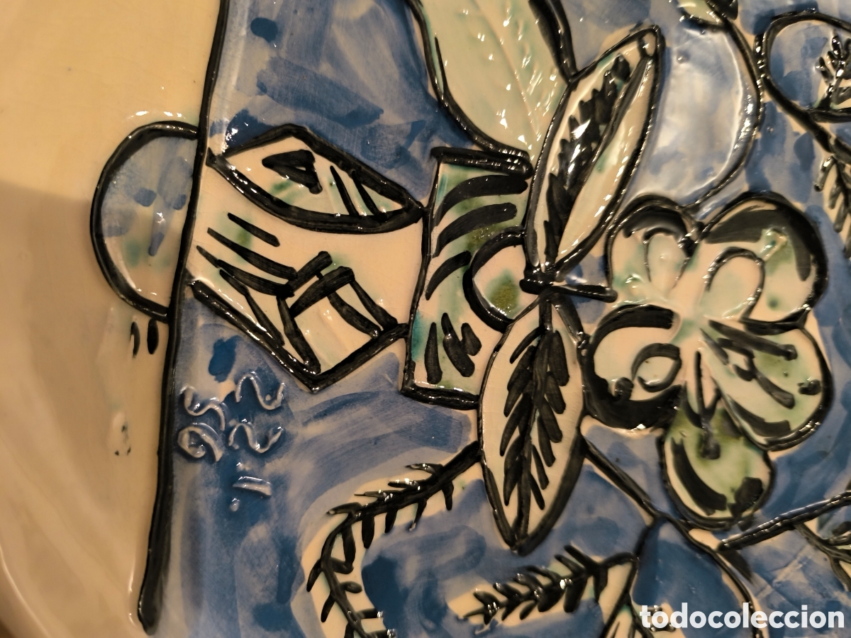 Antig&uuml;edades: Plato madoura picasso - Foto 12