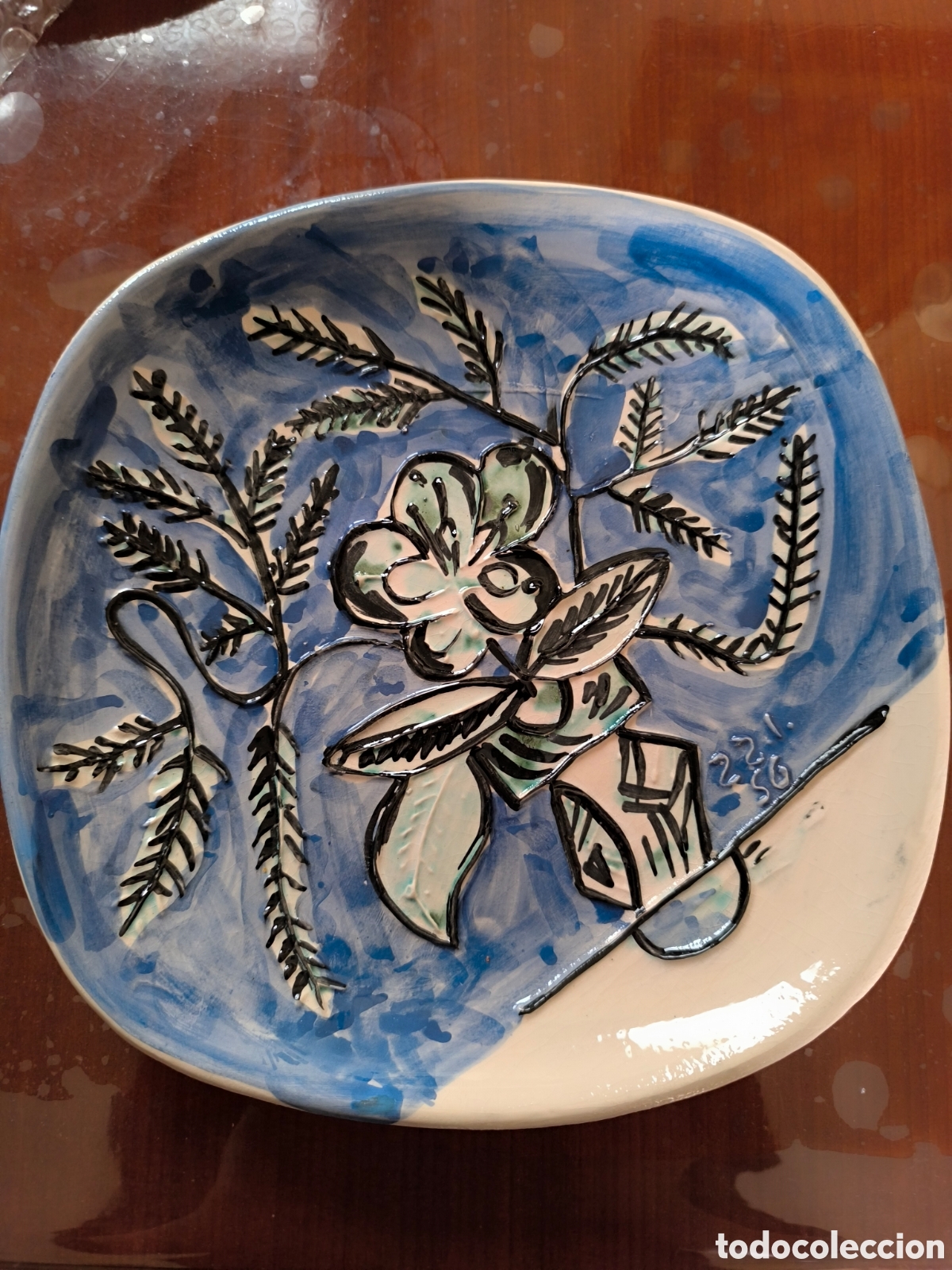 Antig&uuml;edades: Plato madoura picasso