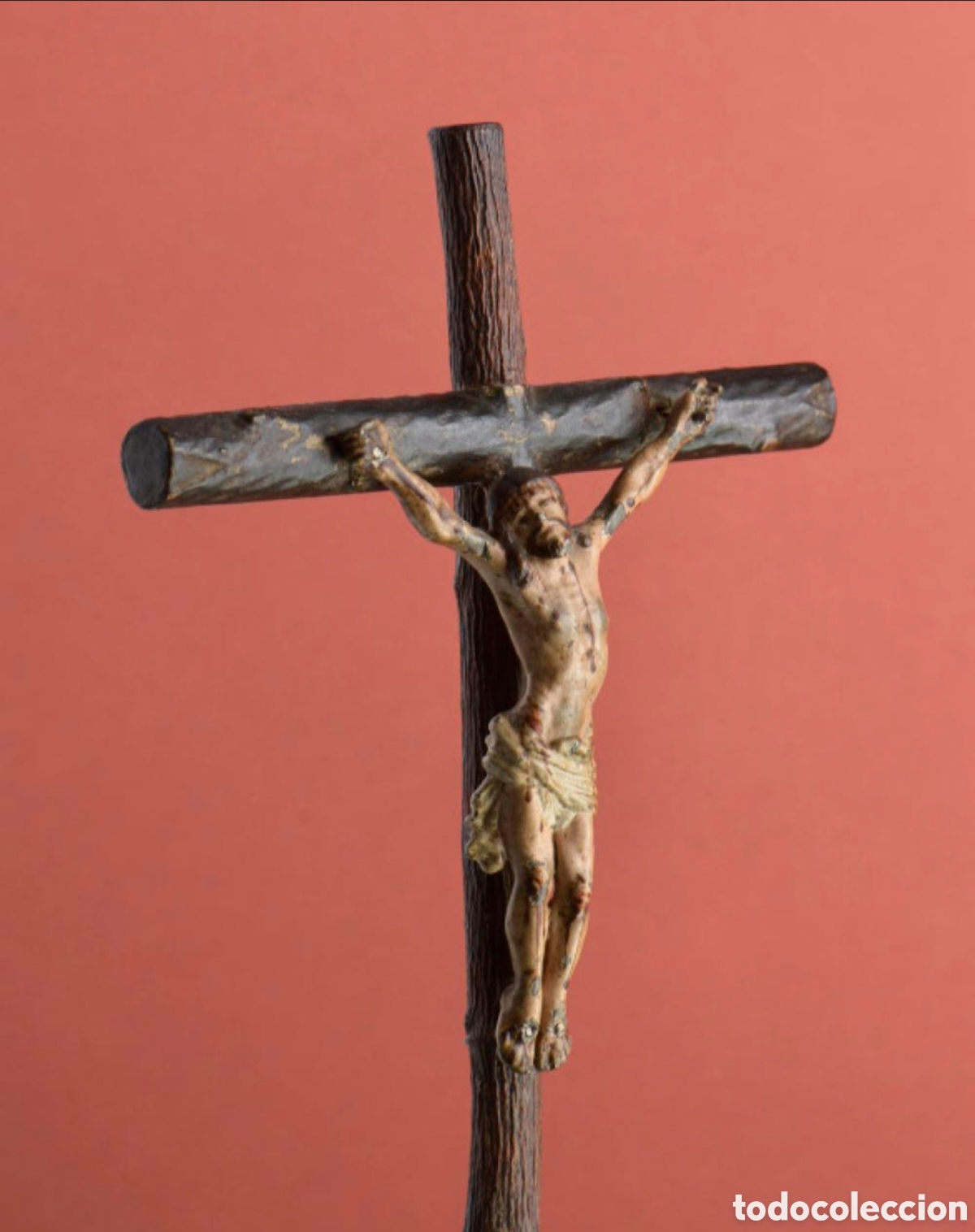 Antig&uuml;edades: Crucificado antiguo portugu&eacute;s - Foto 2