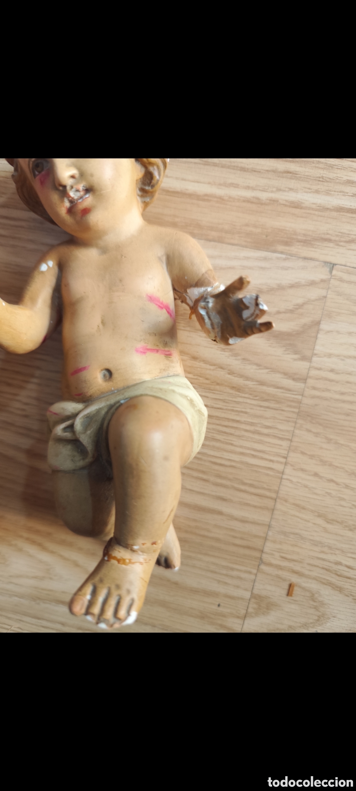Antig&uuml;edades: NI&Ntilde;O JESUS EN SU CUNA - Foto 4