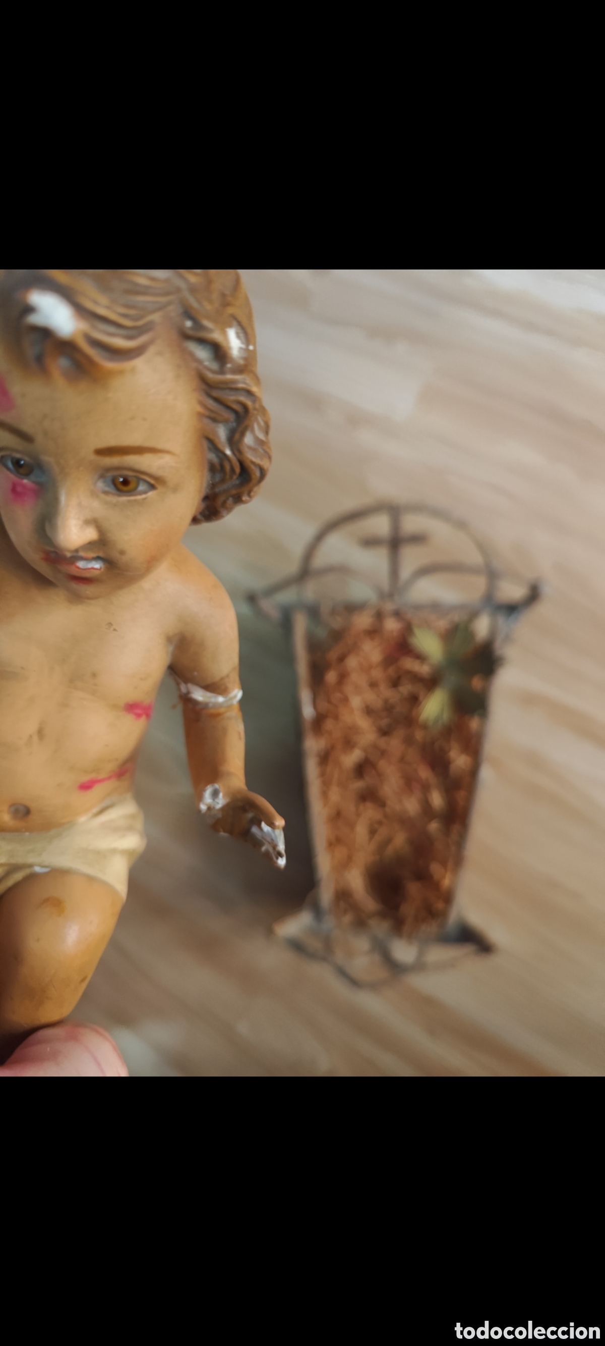 Antig&uuml;edades: NI&Ntilde;O JESUS EN SU CUNA - Foto 5