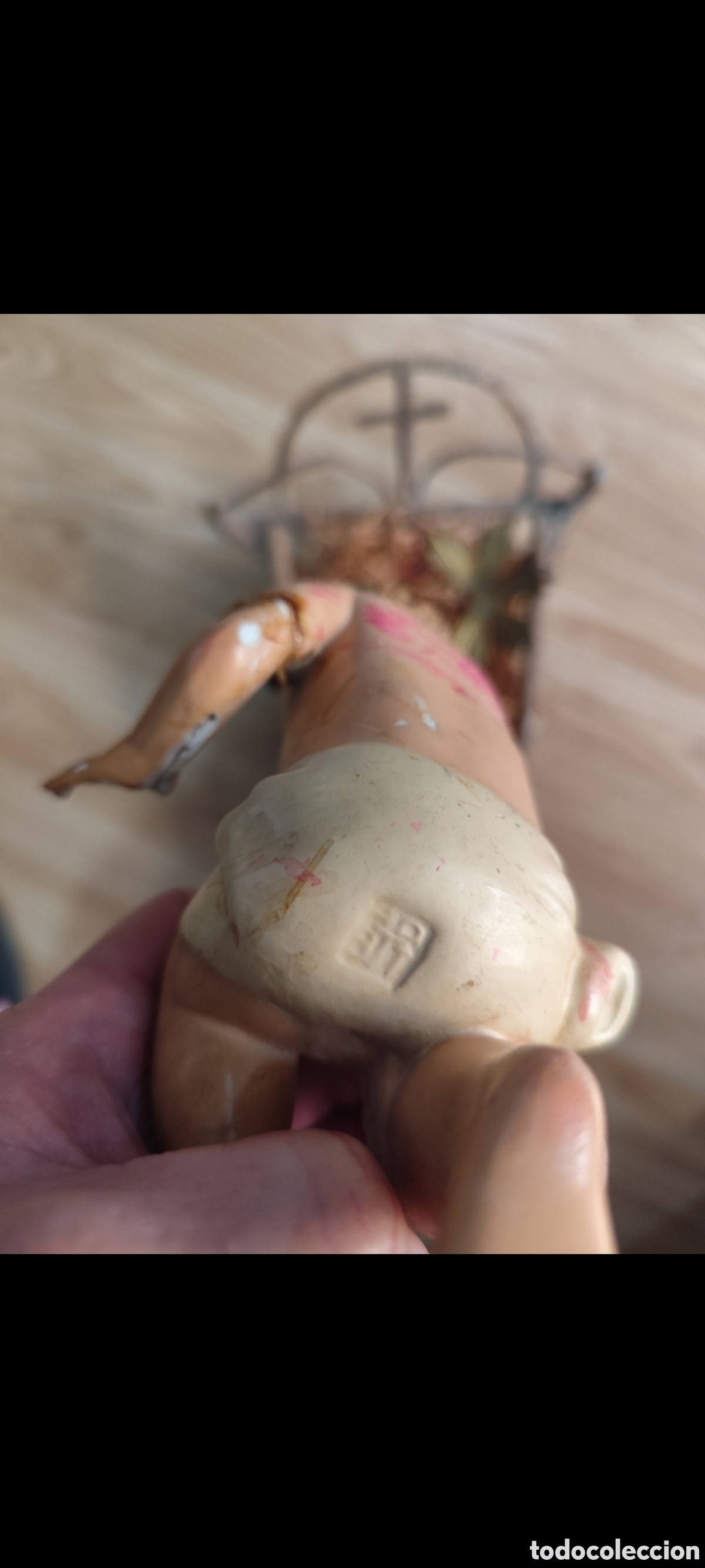 Antig&uuml;edades: NI&Ntilde;O JESUS EN SU CUNA - Foto 7