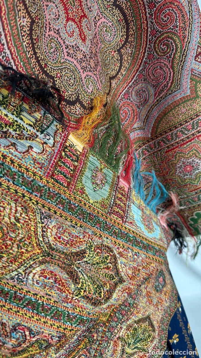 Antig&uuml;edades: Antiguo mant&oacute;n alfombrado - Foto 6