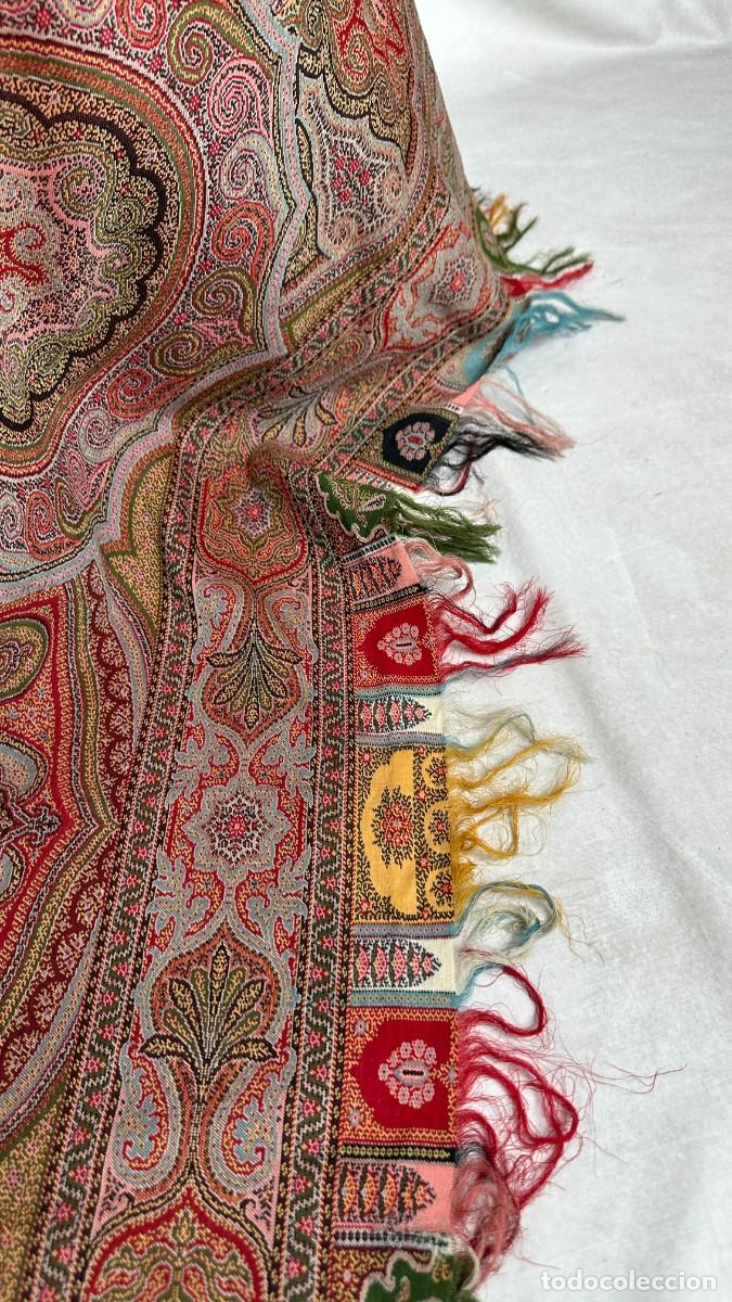 Antig&uuml;edades: Antiguo mant&oacute;n alfombrado - Foto 10