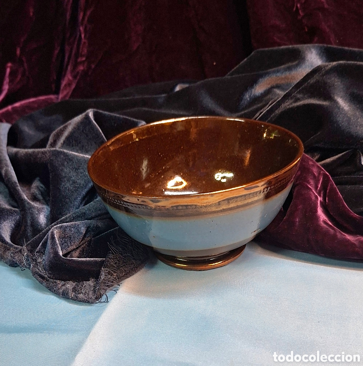 Antig&uuml;edades: Cuenco de lustre del Siglo XIX - Foto 8