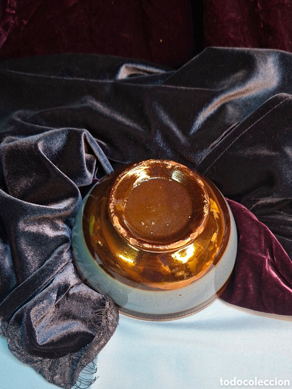 Antig&uuml;edades: Cuenco de lustre del Siglo XIX - Foto 13