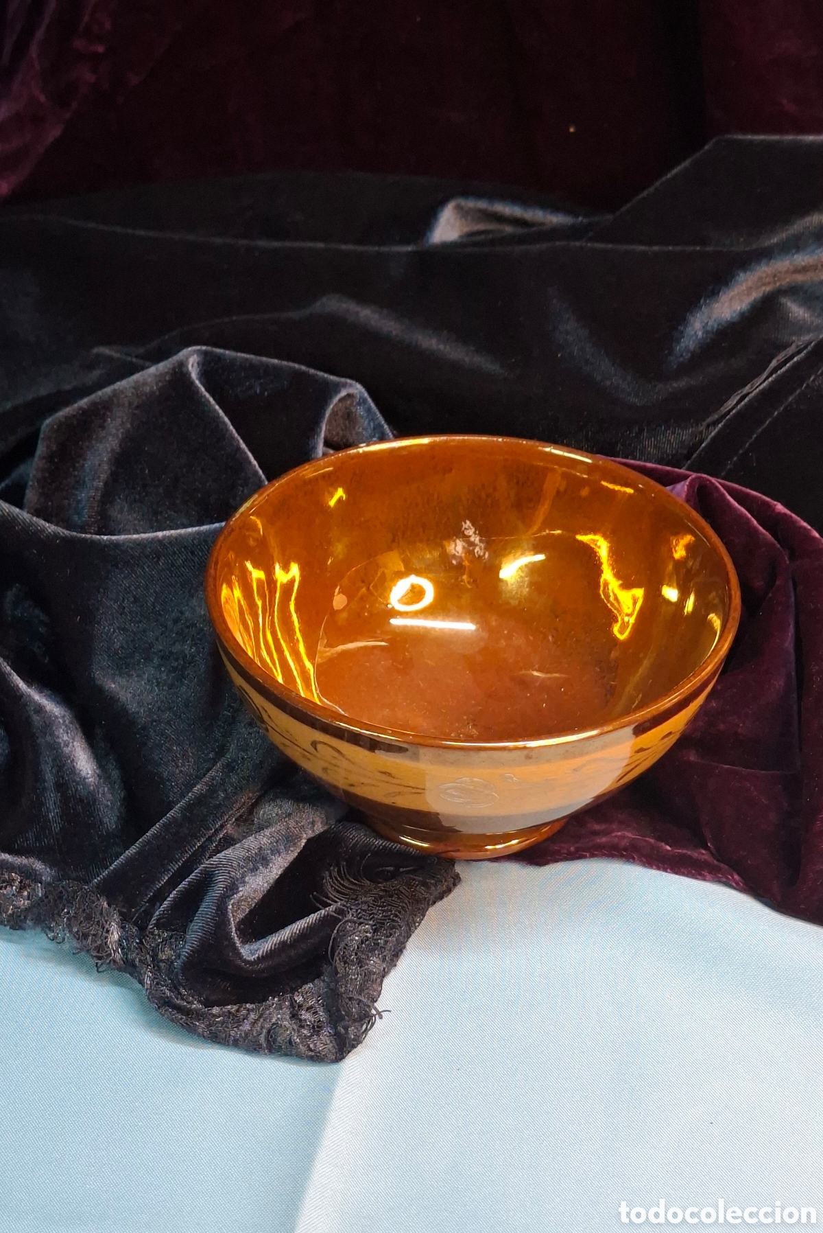 Antig&uuml;edades: Cuenco de lustre del Siglo XIX - Foto 12