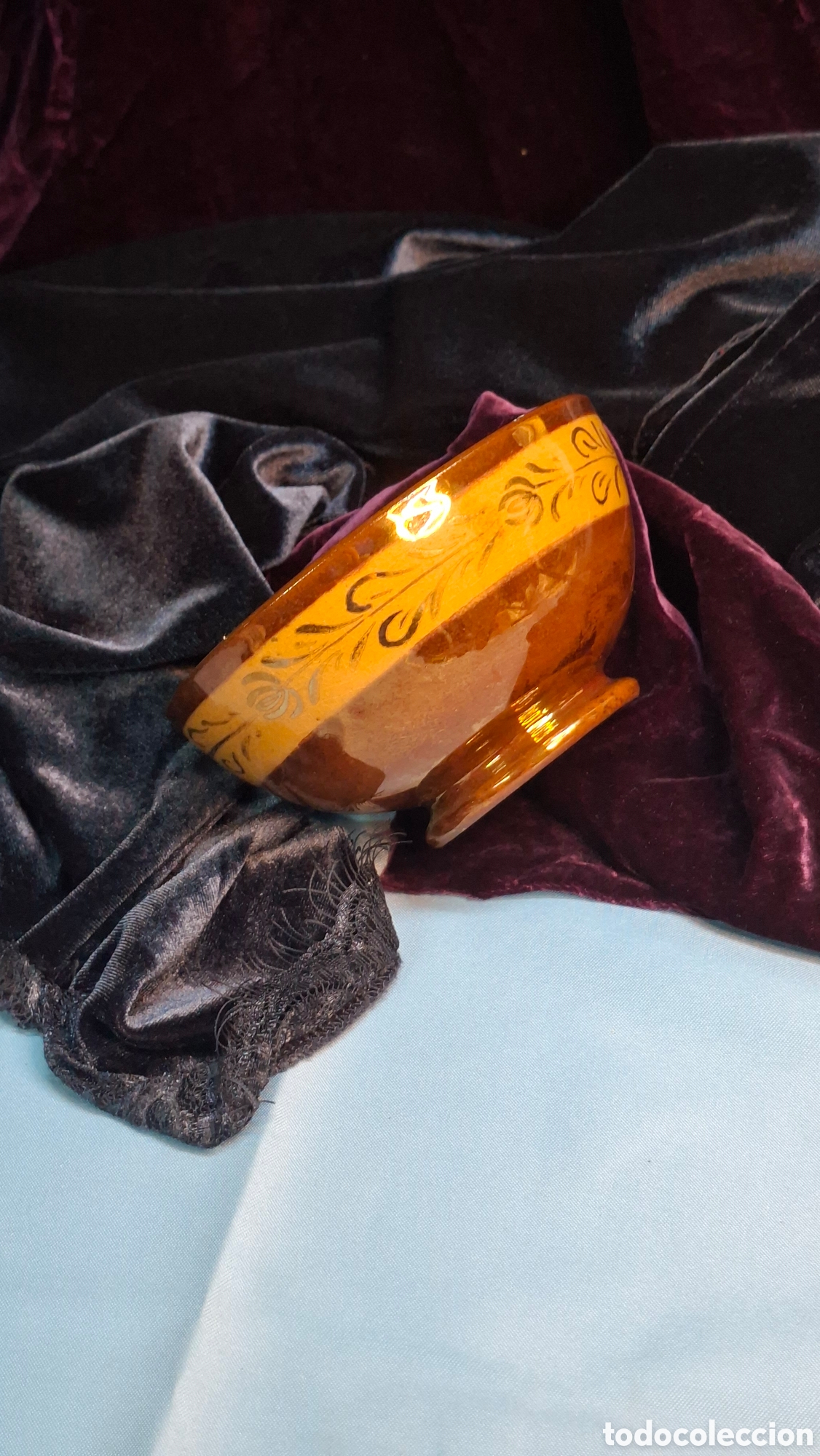 Antig&uuml;edades: Cuenco de lustre del Siglo XIX - Foto 3