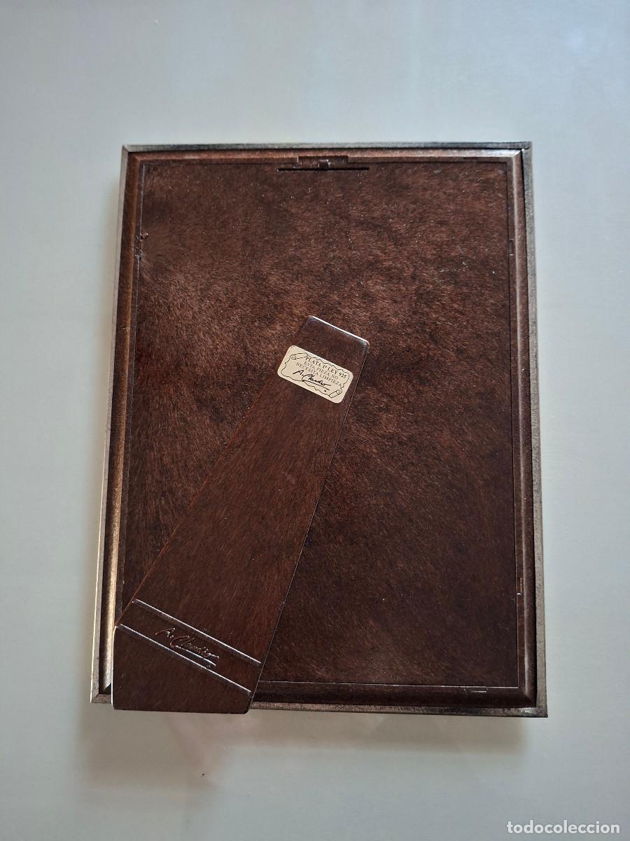 Antig&uuml;edades: Marco de plata y madera - Foto 2