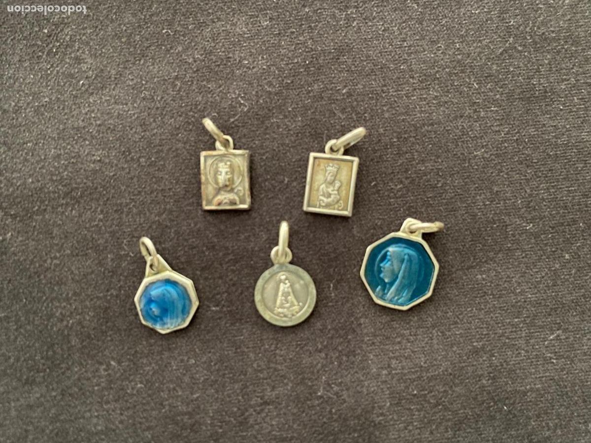 Antiquit&auml;ten: LOTE DE MEDALLAS RELIGIOSAS - PEQUE&Ntilde;AS