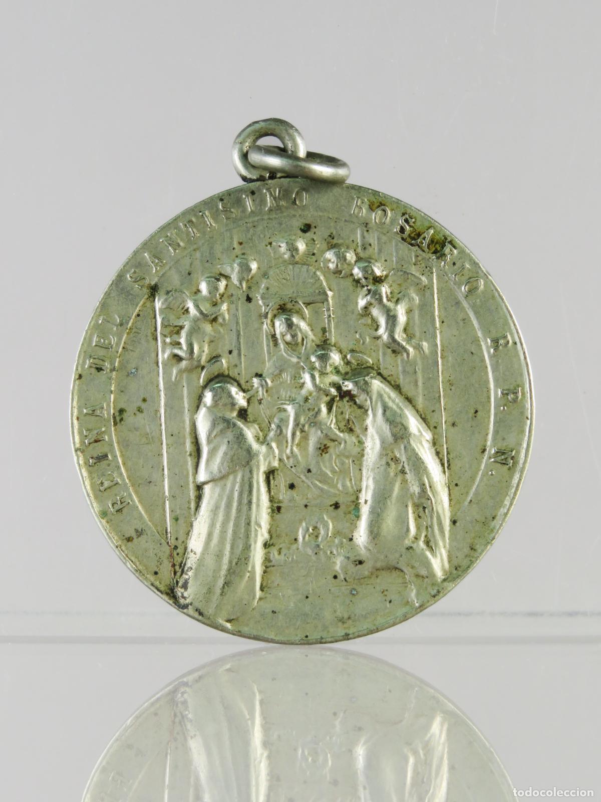 Antig&uuml;edades: Medalla Guardia de Honor Rosario Perpetuo Virgen Primera mitad S XX