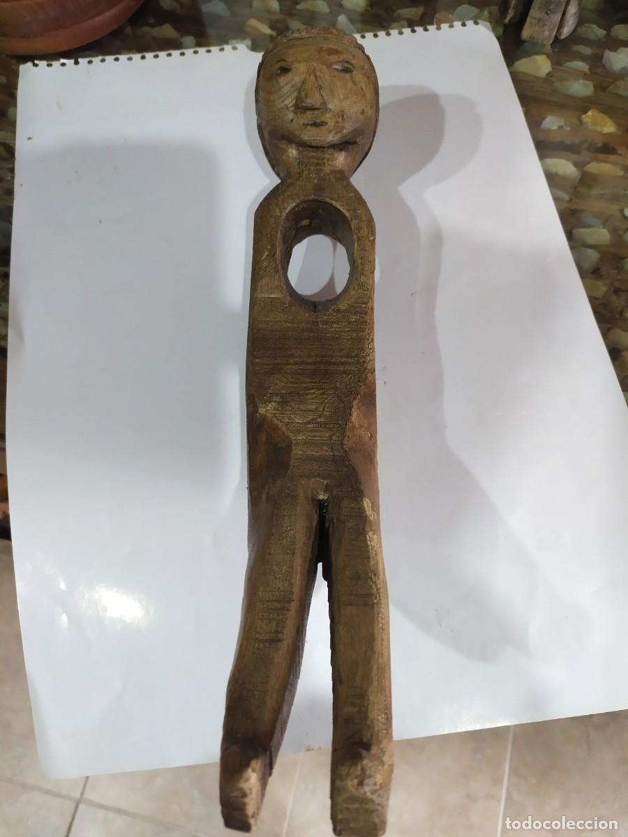 Antig&uuml;edades: Botellero de madera rustico - Foto 1