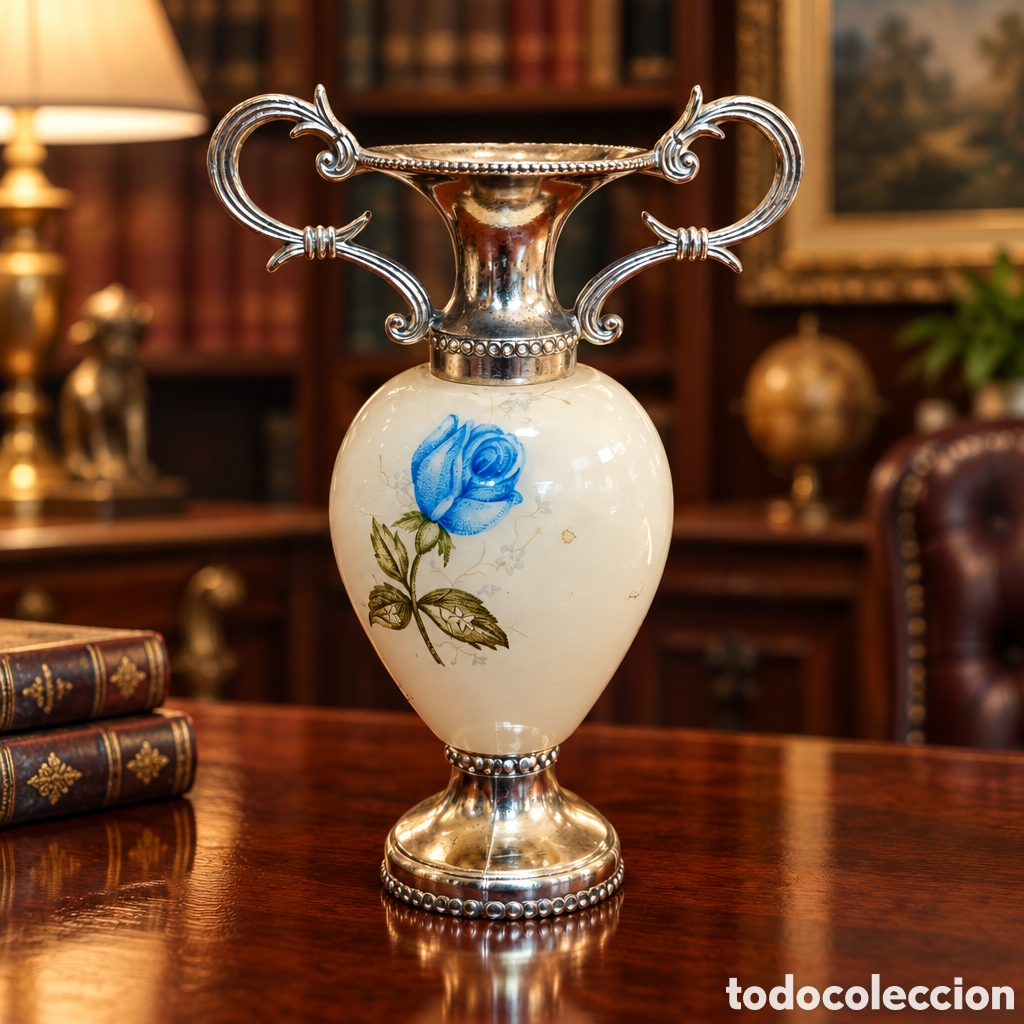 Antig&uuml;edades: PEQUE&Ntilde;A &Aacute;NFORA, JARR&Oacute;N ELABORADO EN ALABASTRO. 12CM ALTO