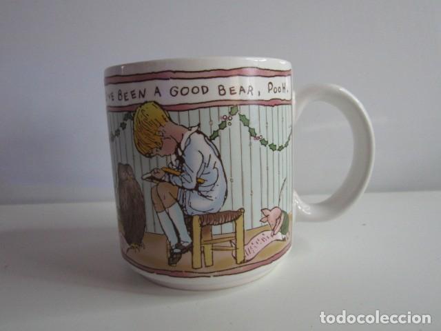 Antig&uuml;edades: PRRECIOSO TAZA DE CAFE Classic Pooh Walt Disney Mug - Charpente (M24)