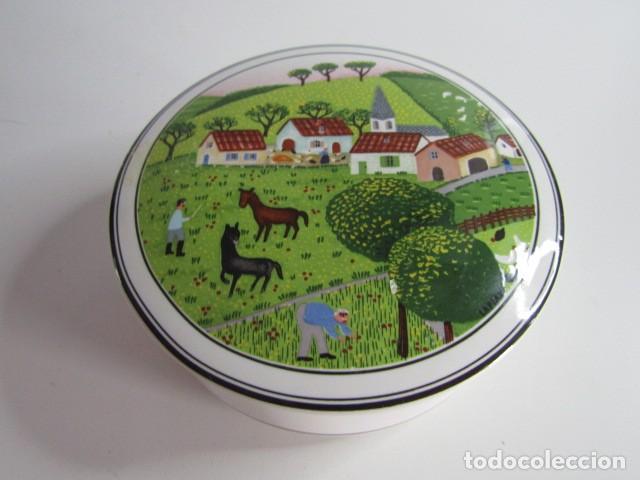 Antig&uuml;edades: PRECIOSA CAJITA DE PORCELANA Design Na&iuml;f de Villeroy & Boch DE GERARD LAPLAU