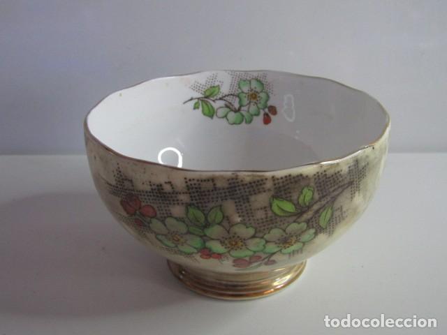 Antig&uuml;edades: PRECIOSA BOL DE PORCELANA INGLESA ROSLYN CHINA FINE BONE CHINA A&Ntilde;OS 40 - MODELO KEW
