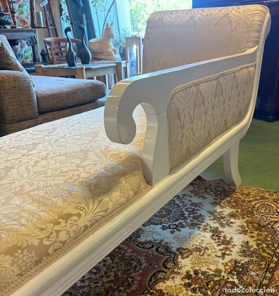 Antig&uuml;edades: Chaise Long Hollywood Regency - Foto 10