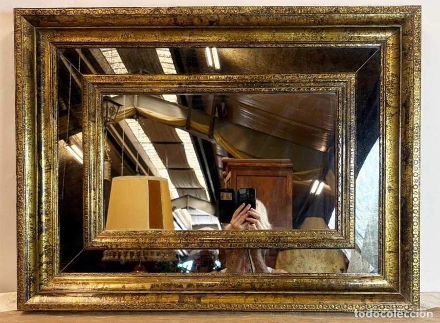 Antig&uuml;edades: Espejo de Doble Marco - Foto 6