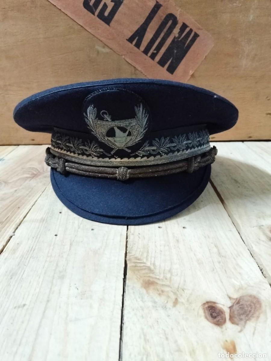 Antig&uuml;edades: Gorra de plato de ingeniero de caminos, canales y puertos.