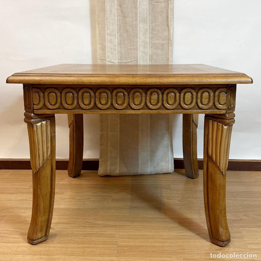 Antig&uuml;edades: Mesa de Centro Cuadrada - Foto 1