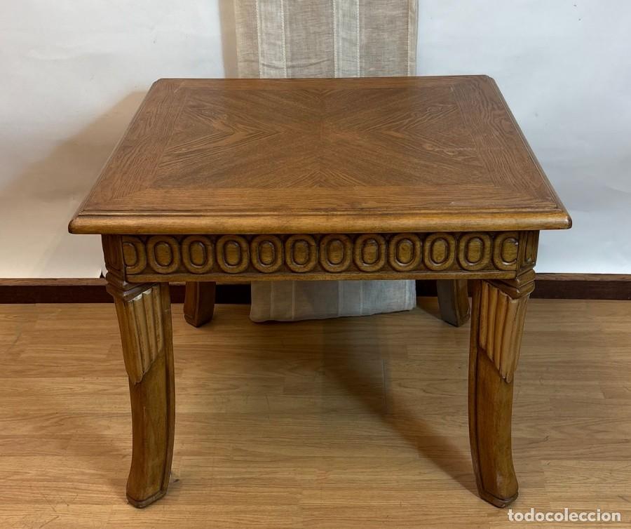 Antig&uuml;edades: Mesa de Centro Cuadrada - Foto 2