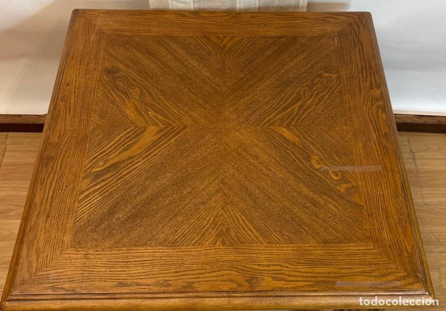 Antig&uuml;edades: Mesa de Centro Cuadrada - Foto 3