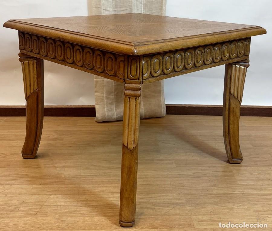 Antig&uuml;edades: Mesa de Centro Cuadrada - Foto 5