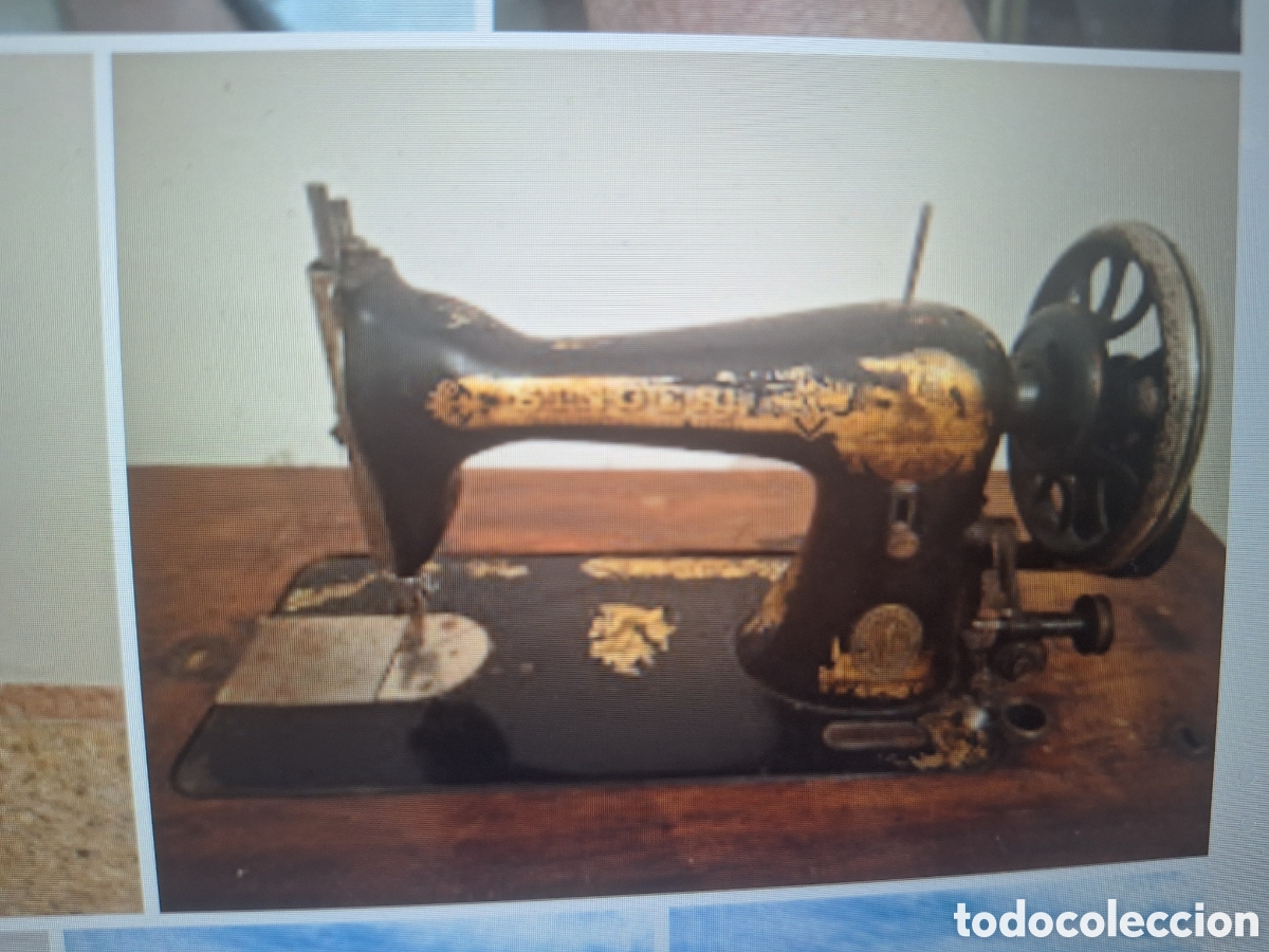 Antig&uuml;edades: M&Aacute;QUINA DE COSER SINGER - Foto 2