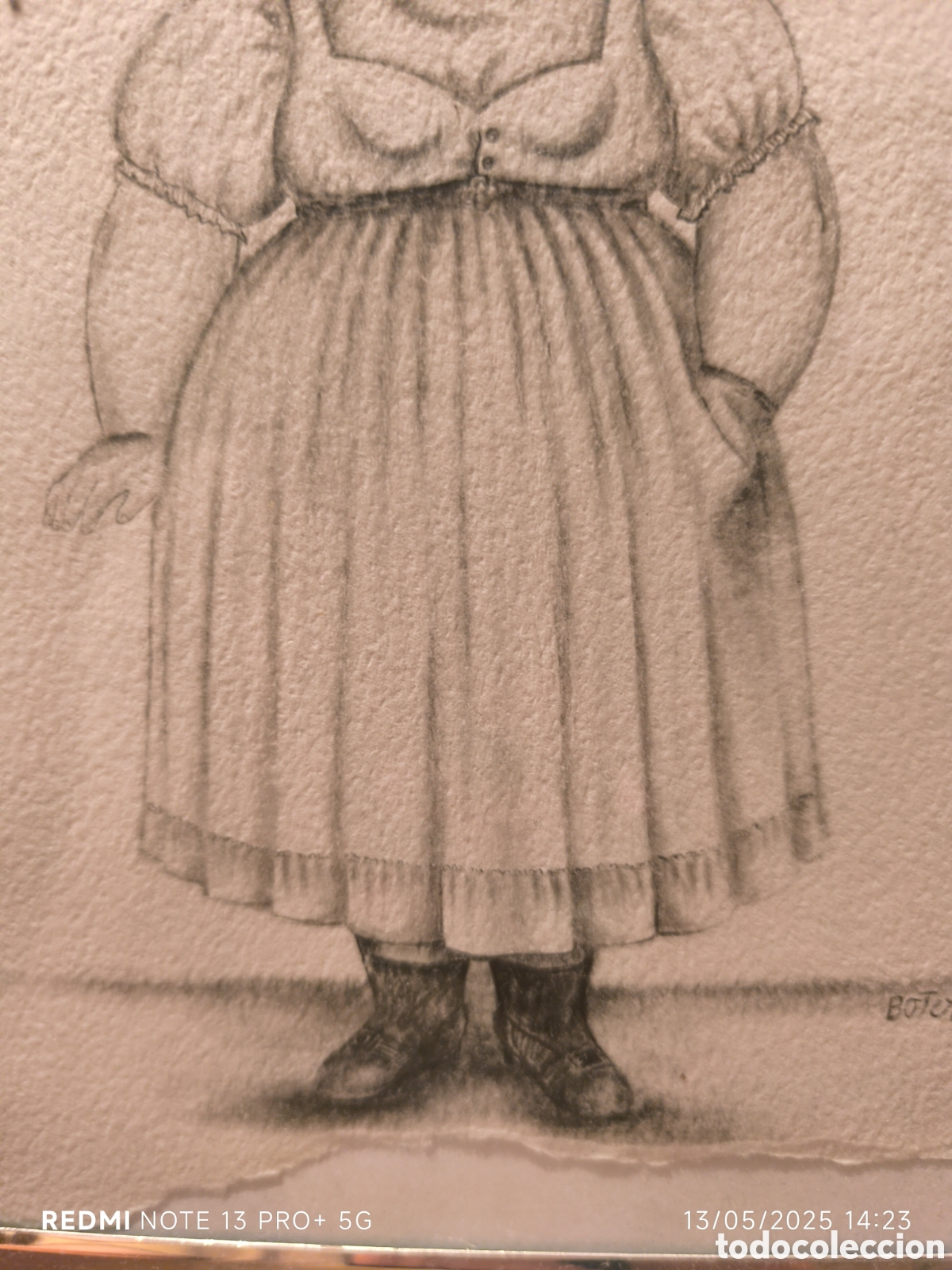 Antig&uuml;edades: Posible dibujo de botero - Foto 5