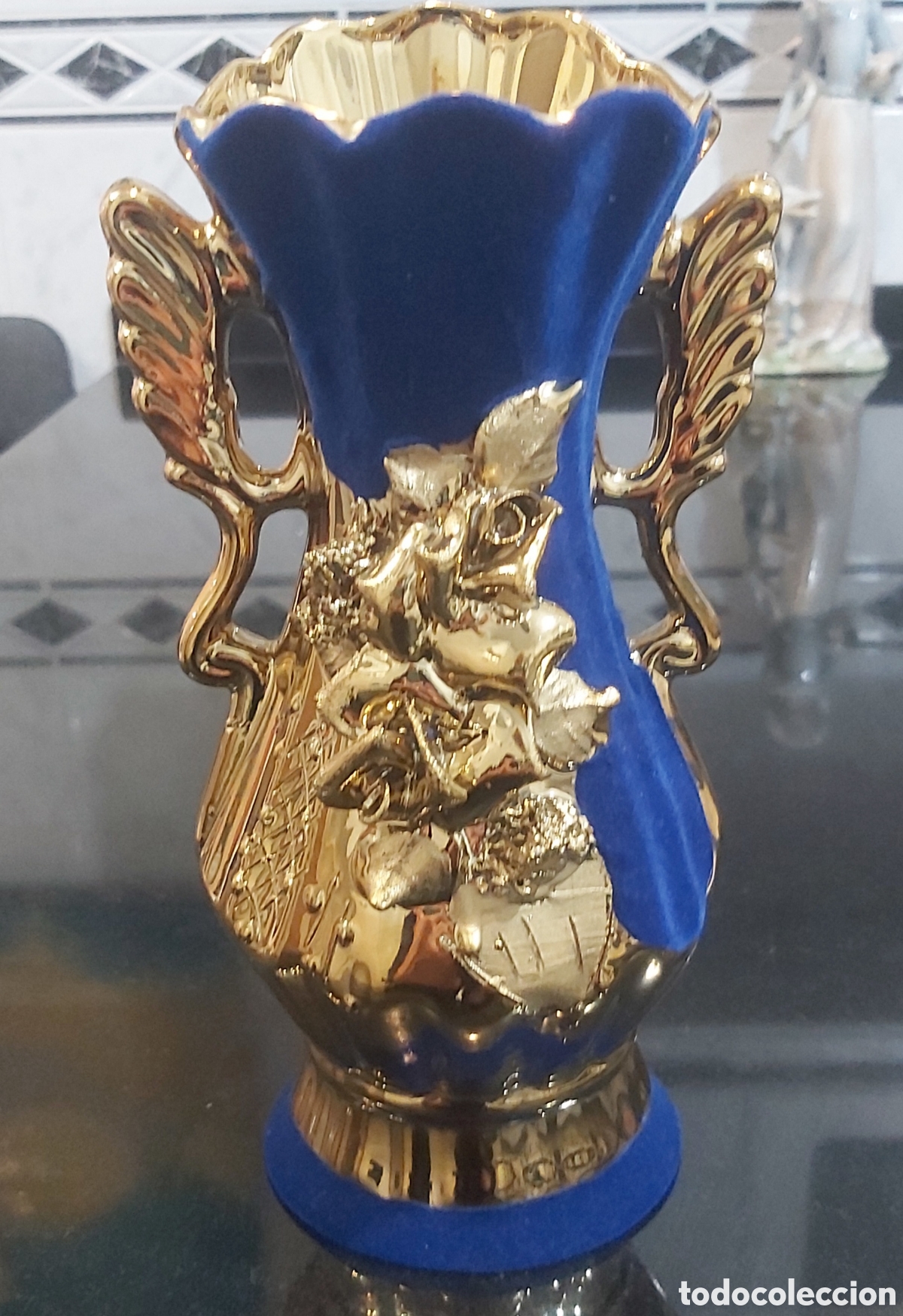 Antiques: Raro , unico Jarr&oacute;n Vintage Vargas-Pyta 21.5cm