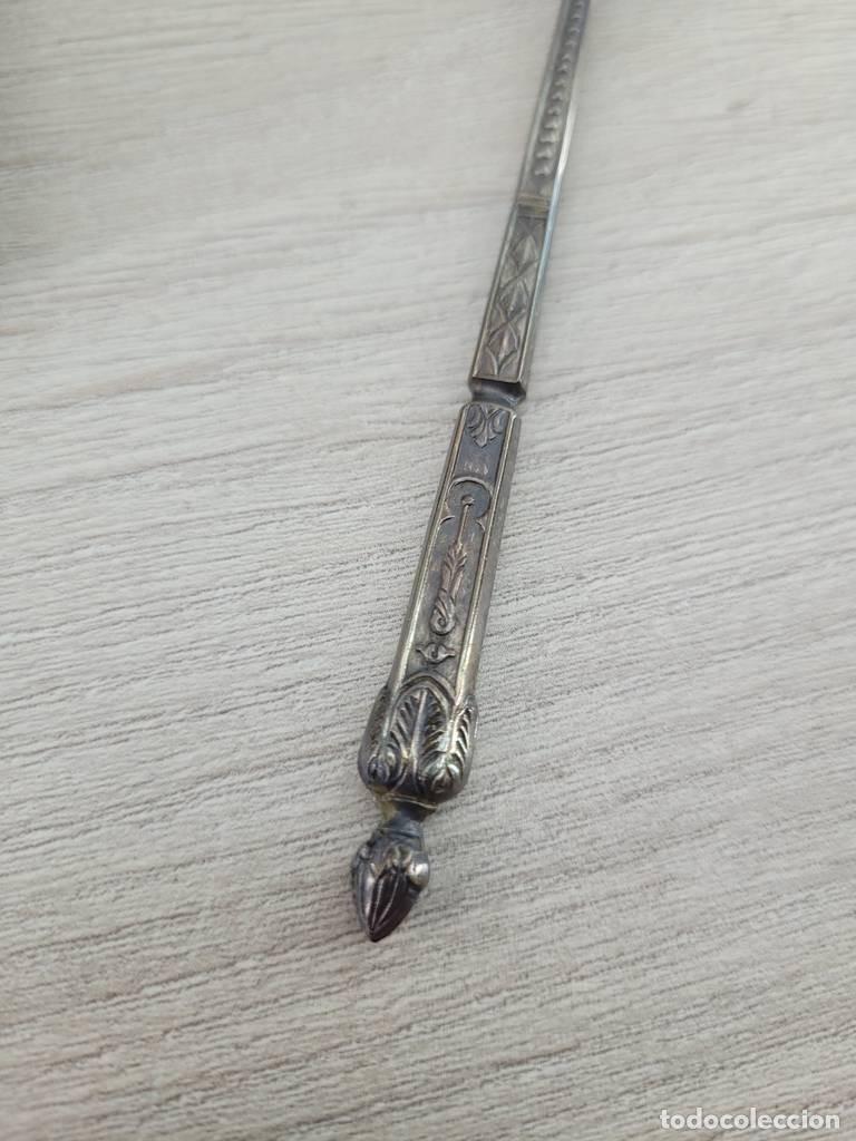 Antig&uuml;edades: ESTUCHE DE CUCHARAS SOPERAS - Foto 8