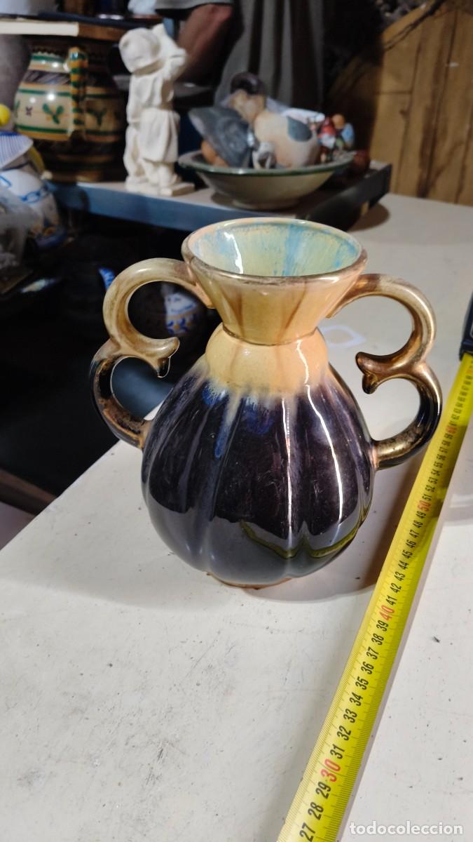 Antig&uuml;edades: Vase double anse Vallauris la borne