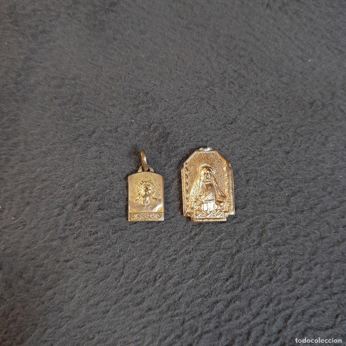 Antiguidades: J-4592. MEDALLAS RELIGIOSAS. METAL. 1920-1950
